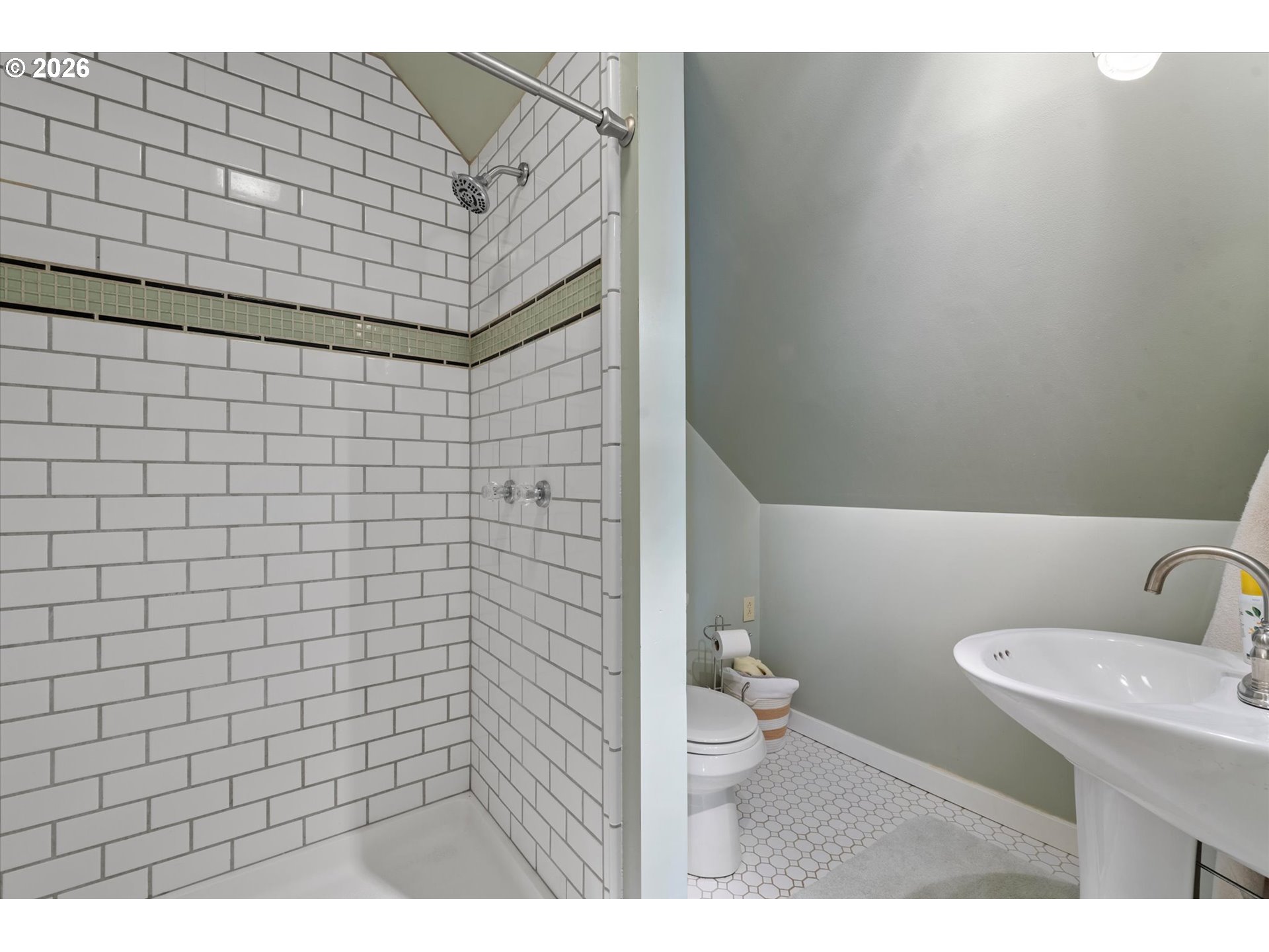 1439 3rd Street Baker City, OR 97814 - Photo 29 of 42 a bathroom with a toilet and a shower