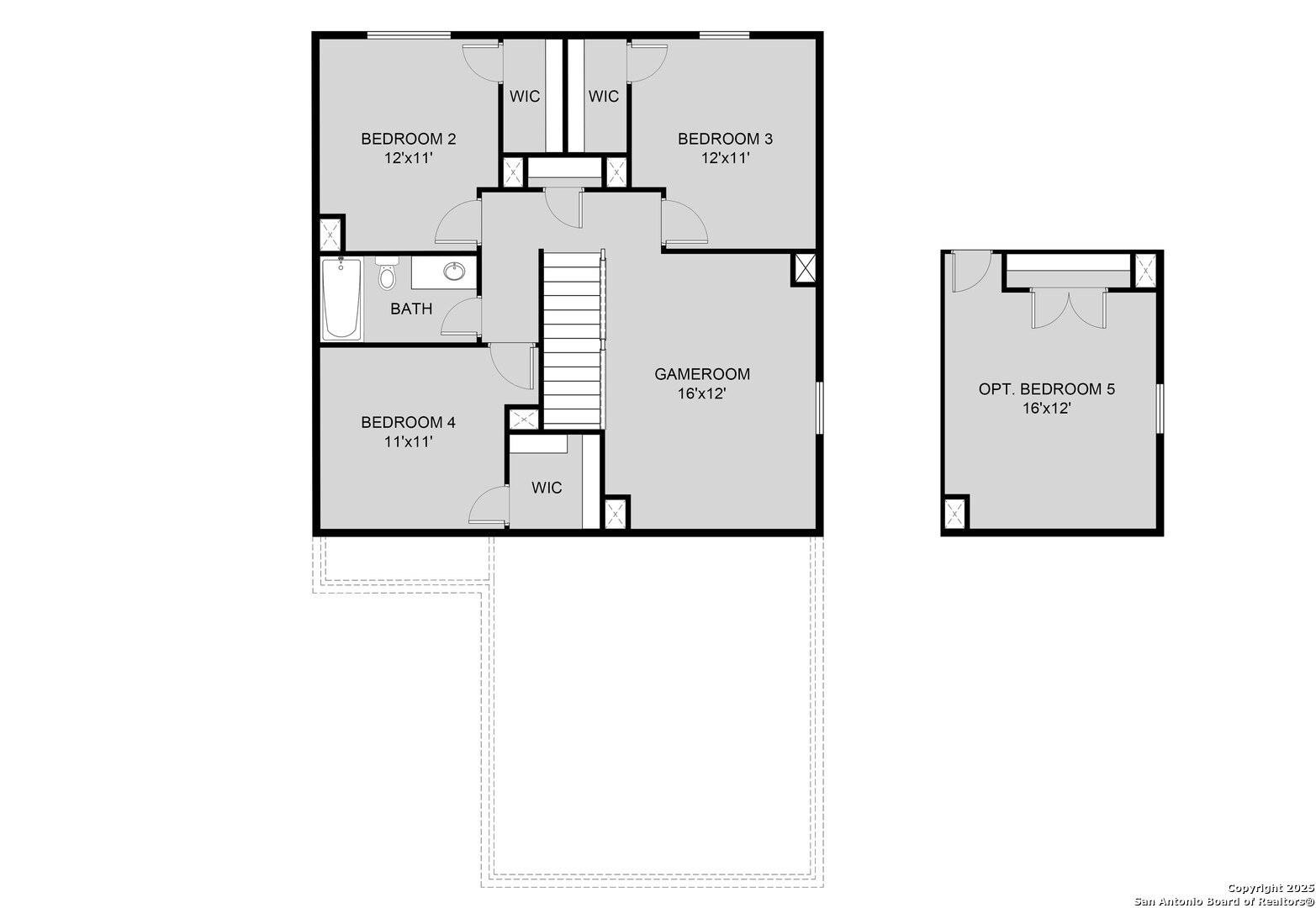 13627 Helton Pass St. Hedwig, TX 78152 - Photo 28 of 33 a picture of a floor plan