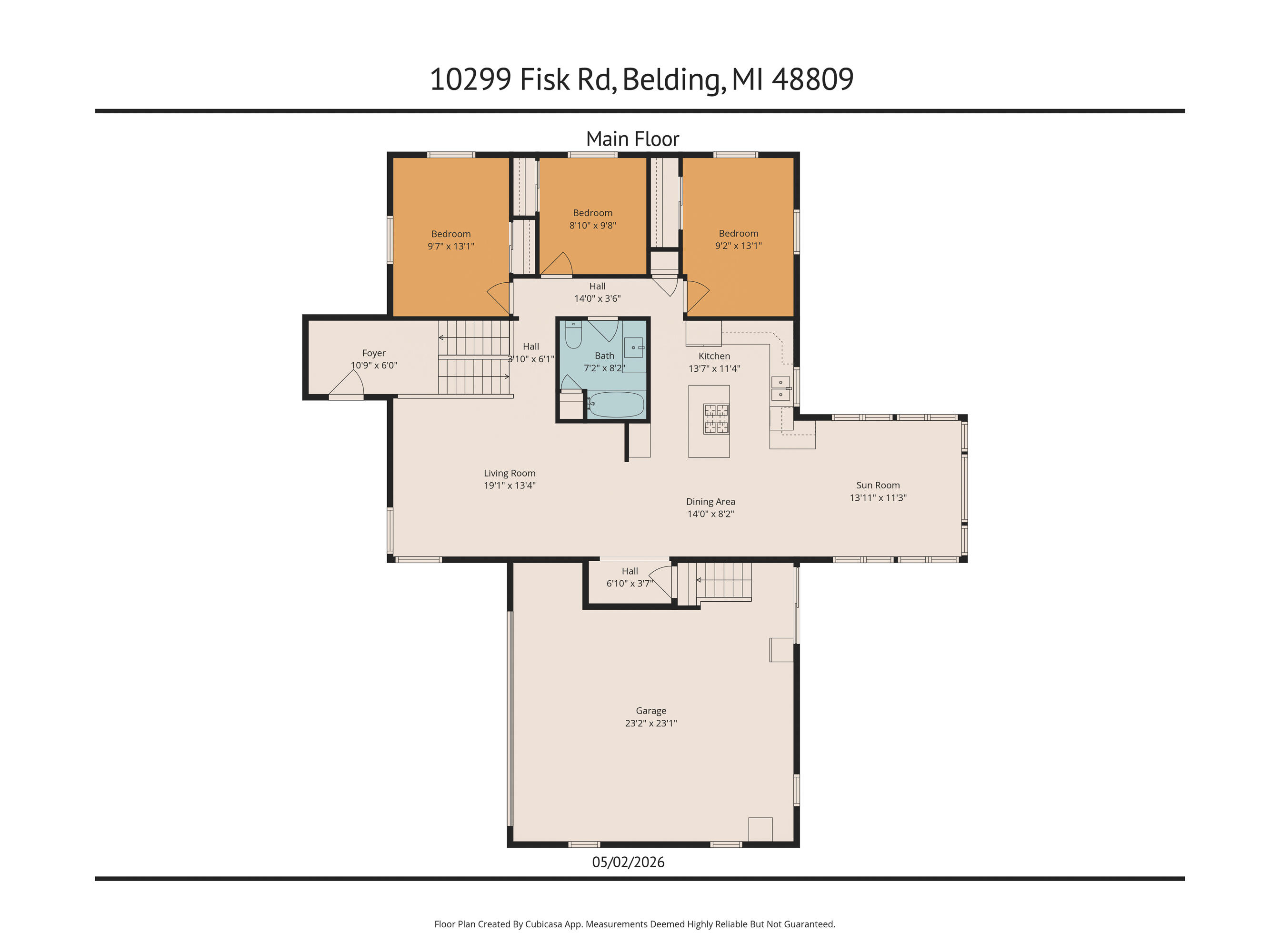 10299 Fisk Road Belding, MI 48809 - Photo 53 of 54 1-floorplan-2