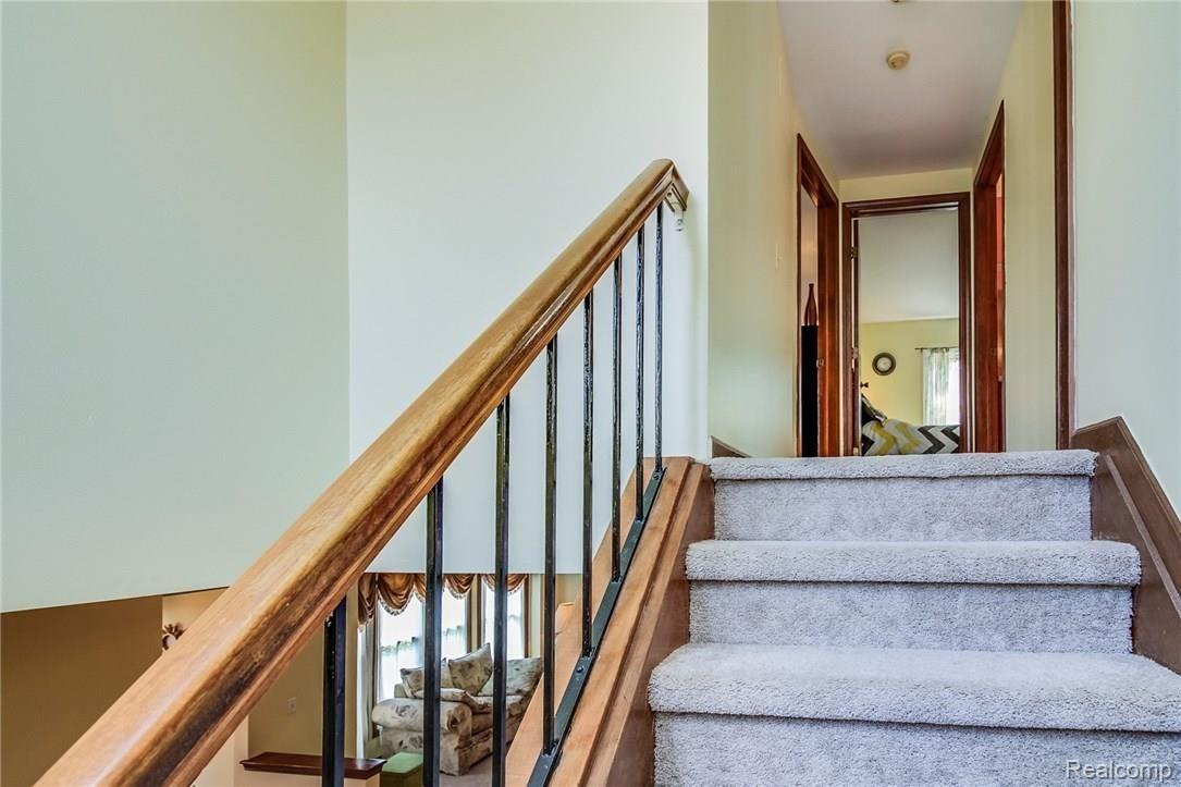 3184 Primrose Drive Rochester, MI 48307 - Photo 16 of 48 Upstairs View - New Carpeting Throughout.