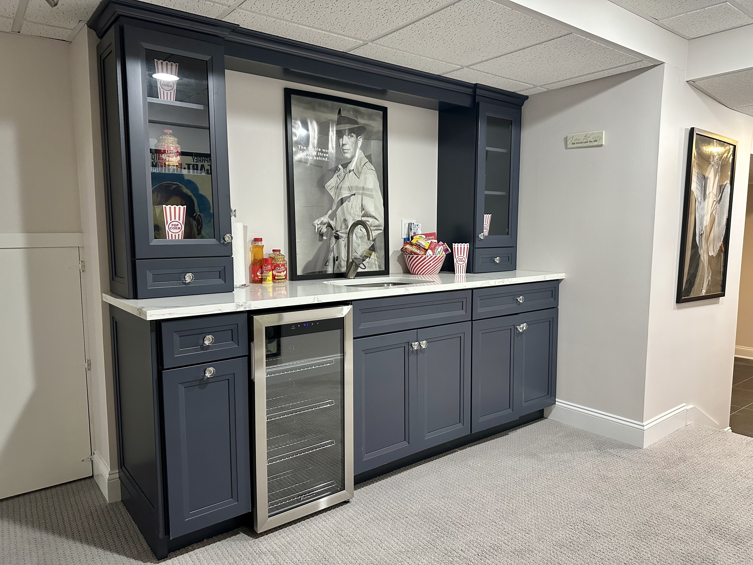 372 Maple Avenue Old Saybrook, CT 06475 - Photo 35 of 40 a bathroom with a sink and a mirror