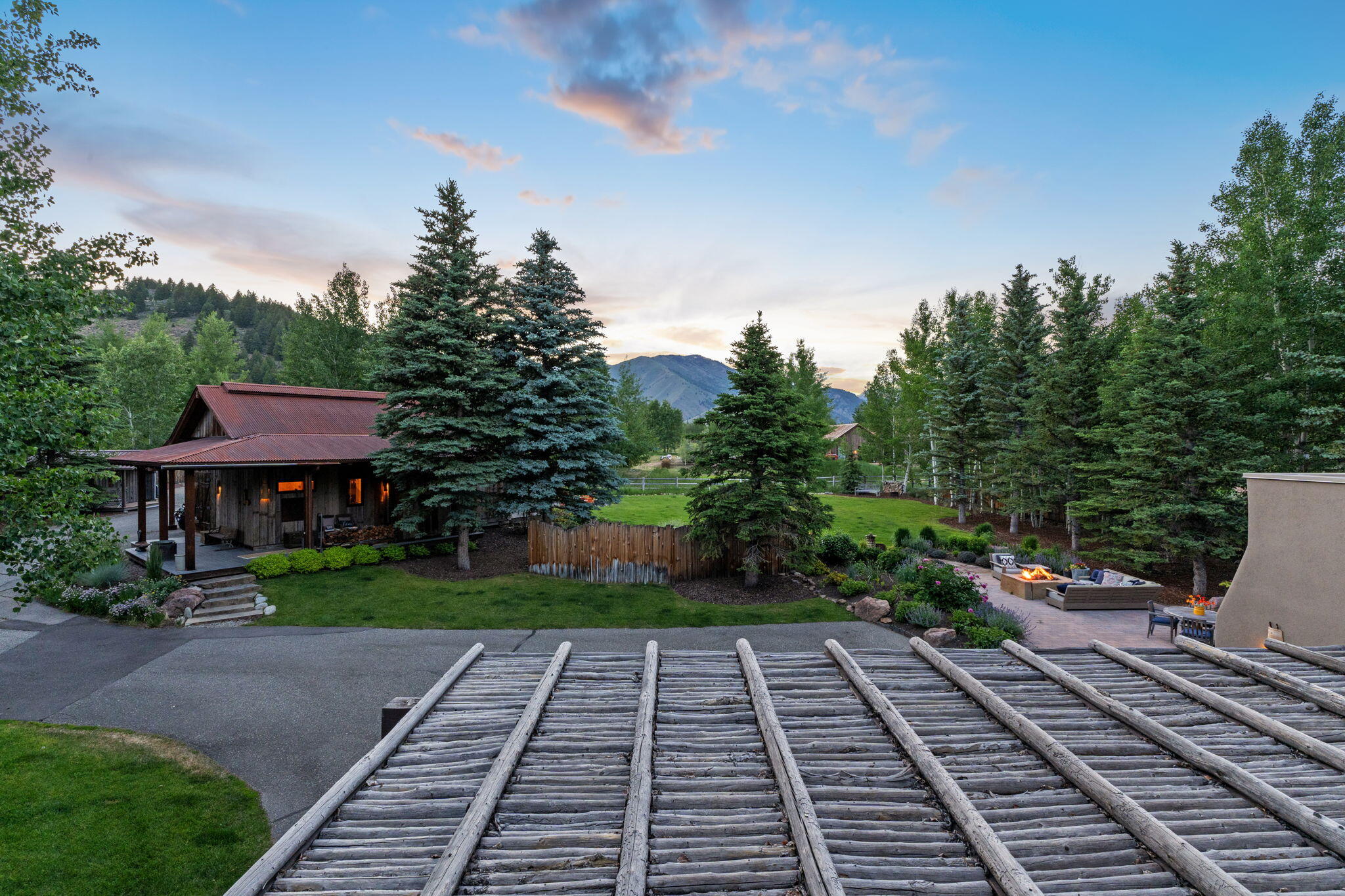 202 Chocolate Gulch Road Ketchum, ID 83340 - Photo 26 of 83 View from Primary Bedroom Pation