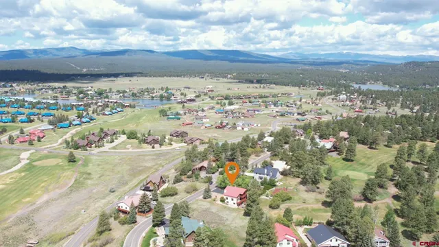 a view of city and ocean