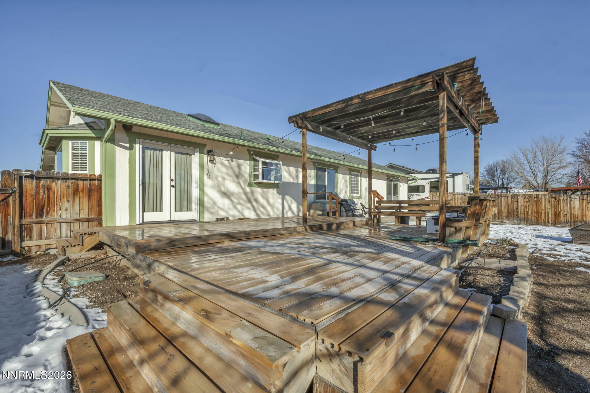 952 Red Falcon Way Spanish Springs, NV 89441 - Photo 35 of 46 a view of a backyard with sitting area