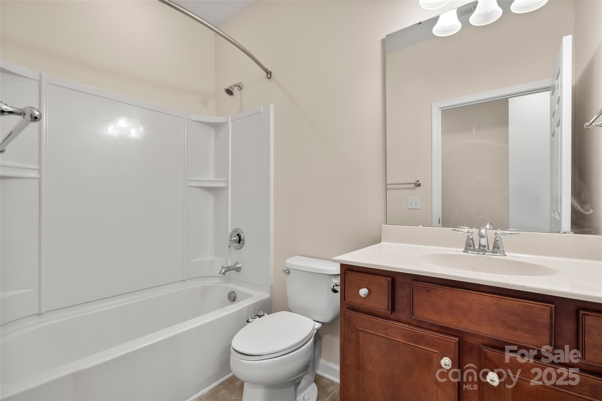 3012 Edisto Way Indian Land, SC 29707 - Photo 18 of 44 a bathroom with a sink toilet vanity and shower