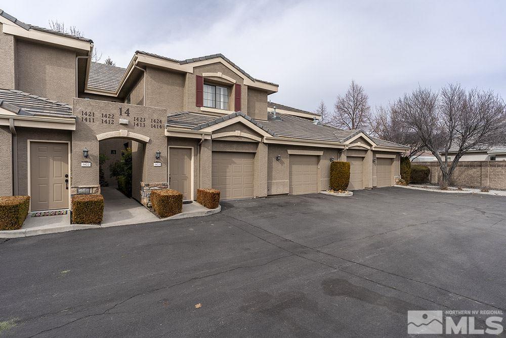 900 South, Unit 1424 Reno, NV 89521 - Photo 2 of 24 a front view of a house with a garage