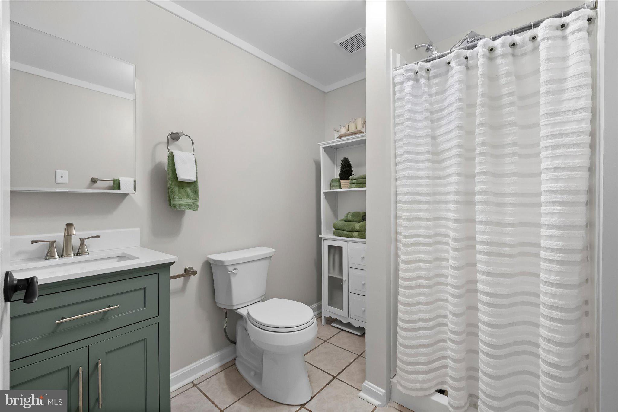 48 Burns Road Stafford, VA 22554 - Photo 47 of 69 3rd full bath. Room to expand. New vanity & toilet