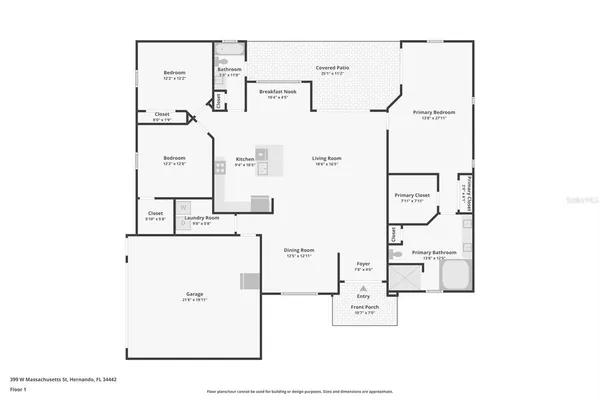 $475,000 | 399 West Massachusetts Street, Hernando, FL 34442