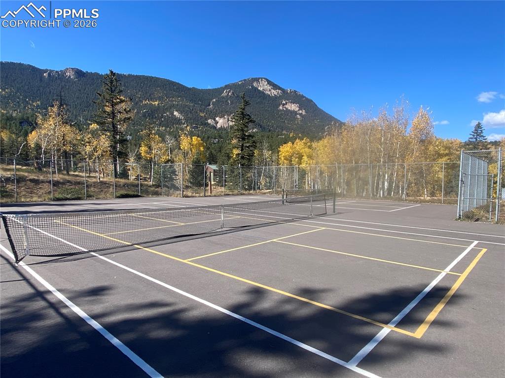 339 Eagle Mountain Road Manitou Springs, CO 80829 - Photo 14 of 19 a view of a tennis court