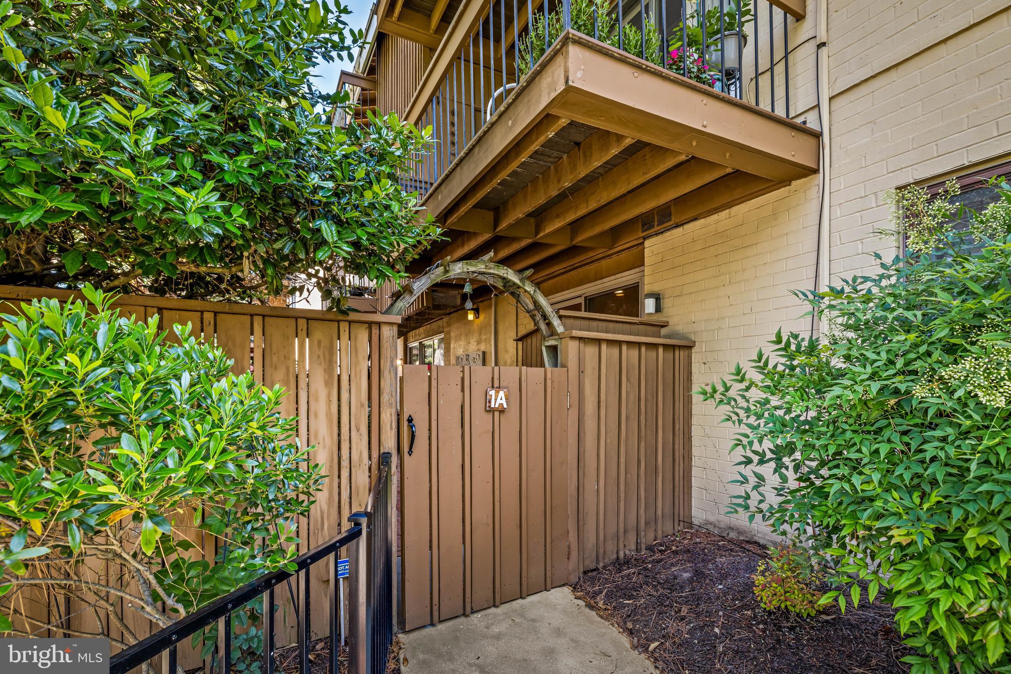 1 Cross Keys Road, Unit 1A Baltimore, MD 21210 - Photo 4 of 52 Behind this privacy fence the magic begins.