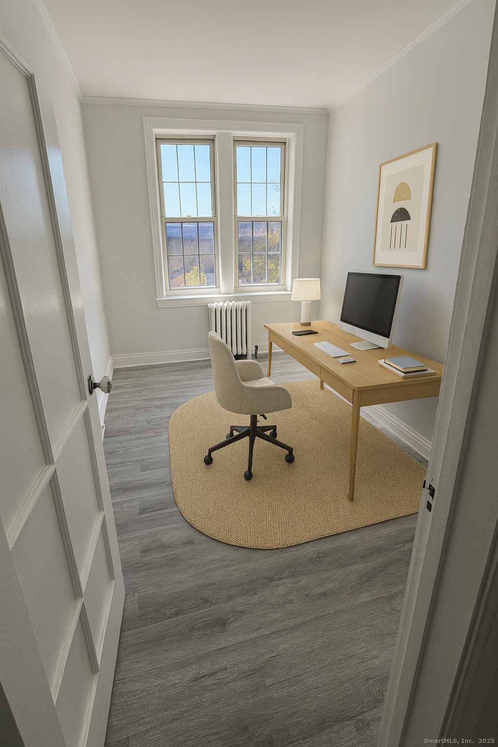 351 Greenwich Avenue, Unit 3 Greenwich, CT 06830 - Photo 6 of 8 a bed sitting in a bedroom next to a window