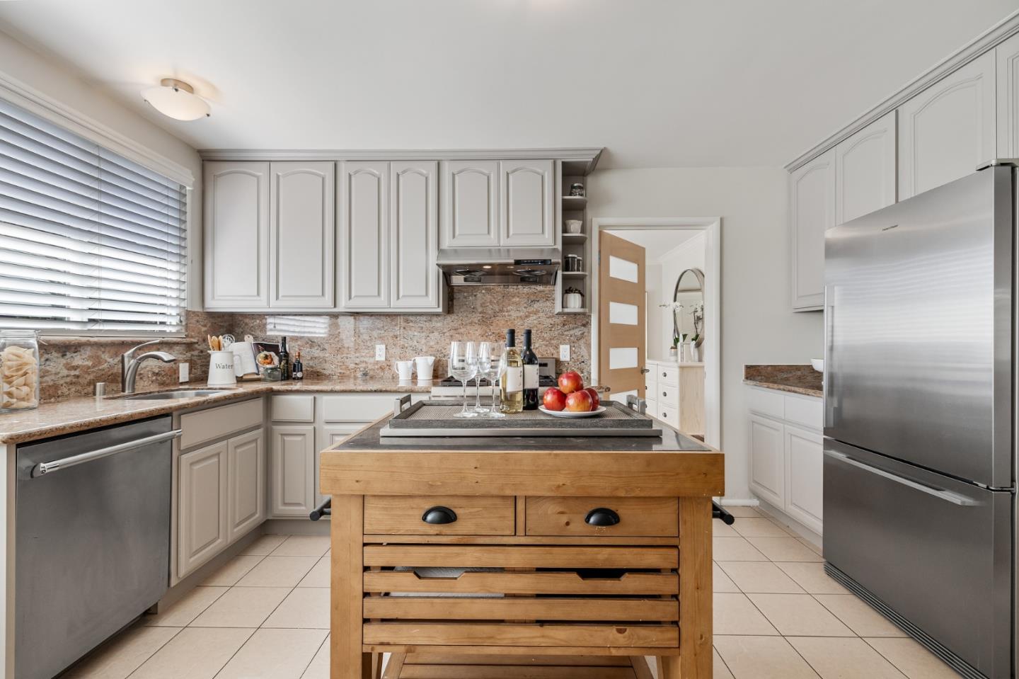 86 Cliffside Drive Daly City, CA 94015 - Photo 14 of 50 a kitchen with a stove cabinets and refrigerator