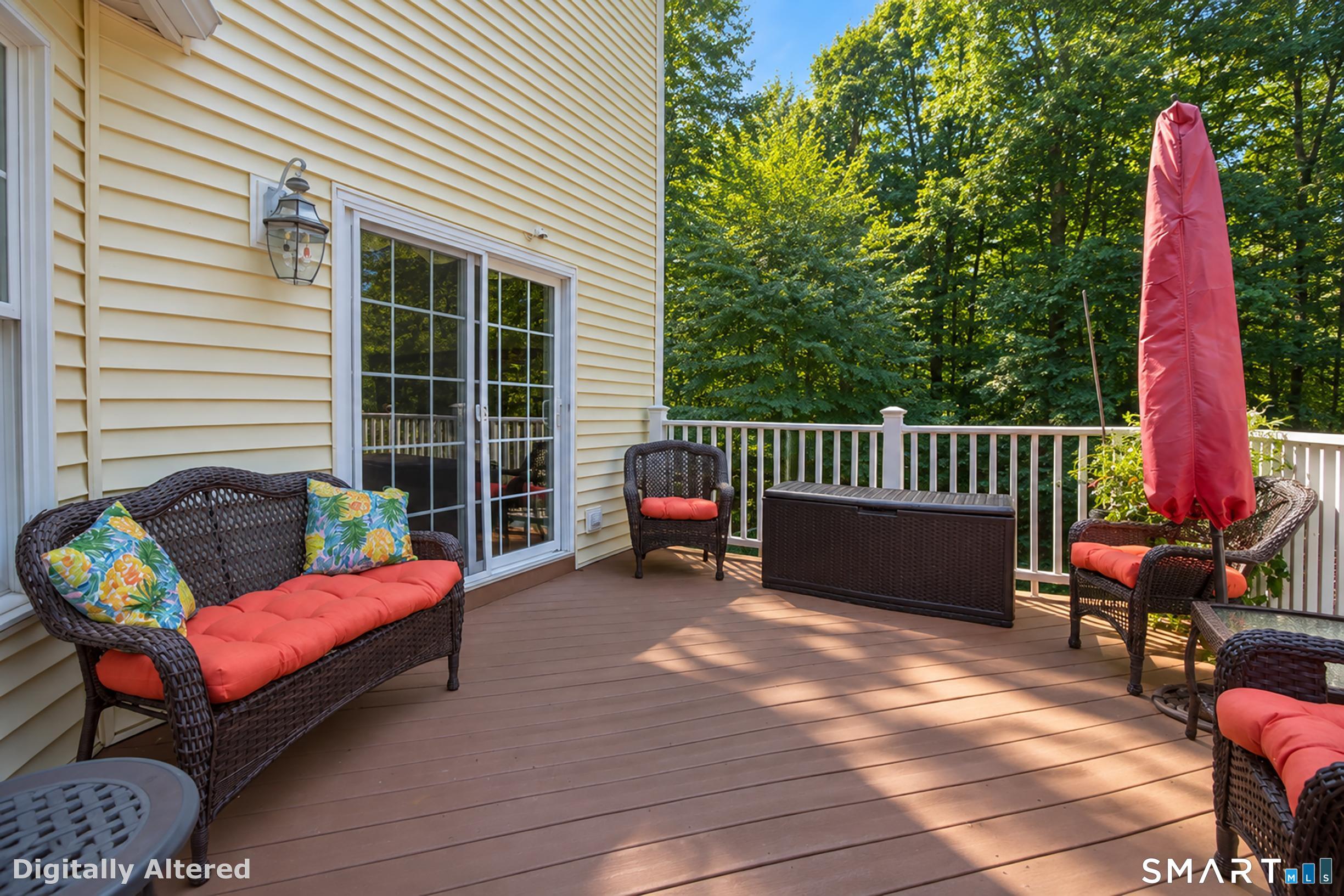 146 Long Hill Road Andover, CT 06232 - Photo 29 of 33 deck off the family room