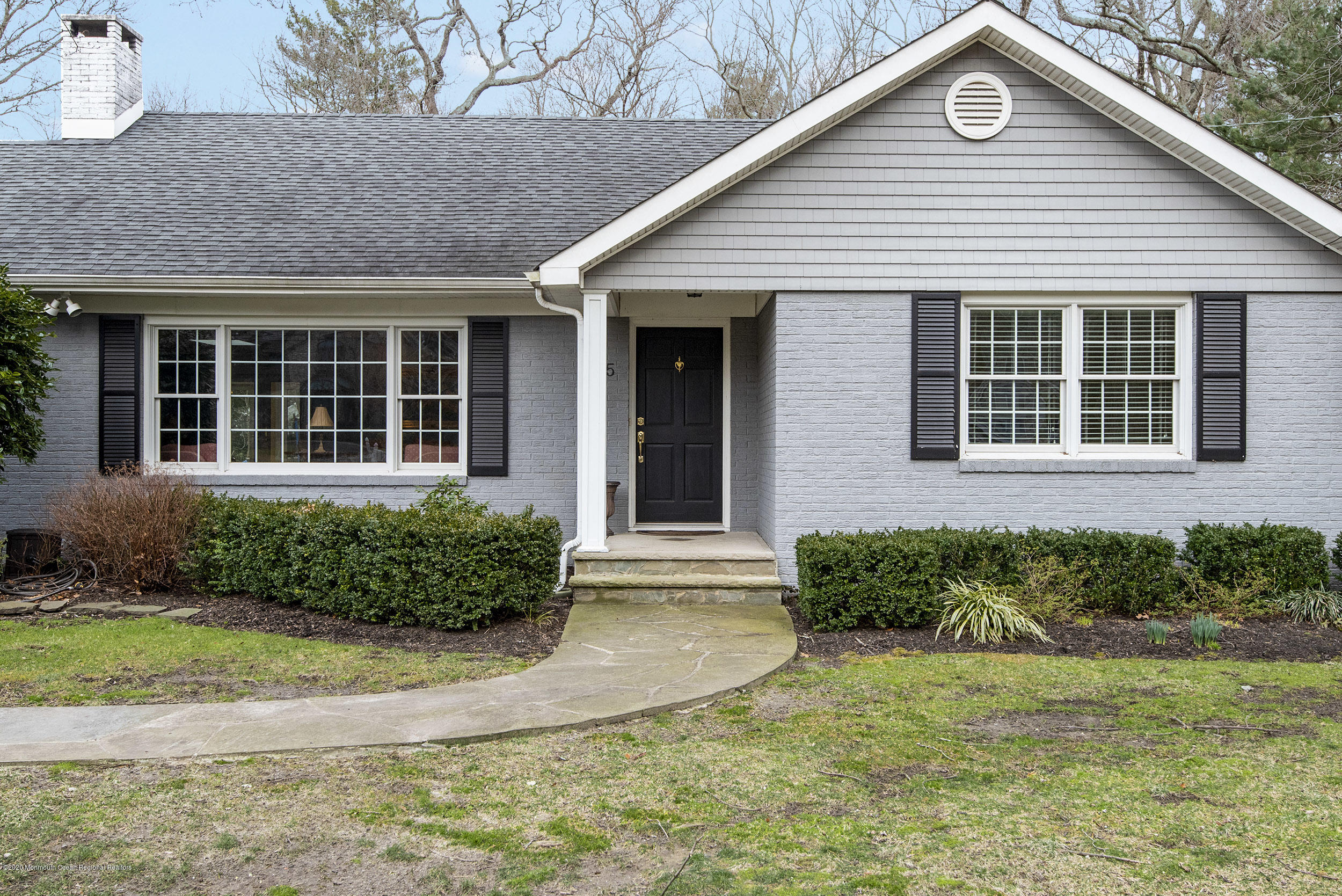 45 Hance Road Fair Haven, NJ 07704 - Photo 3 of 35 a front view of a house with garden