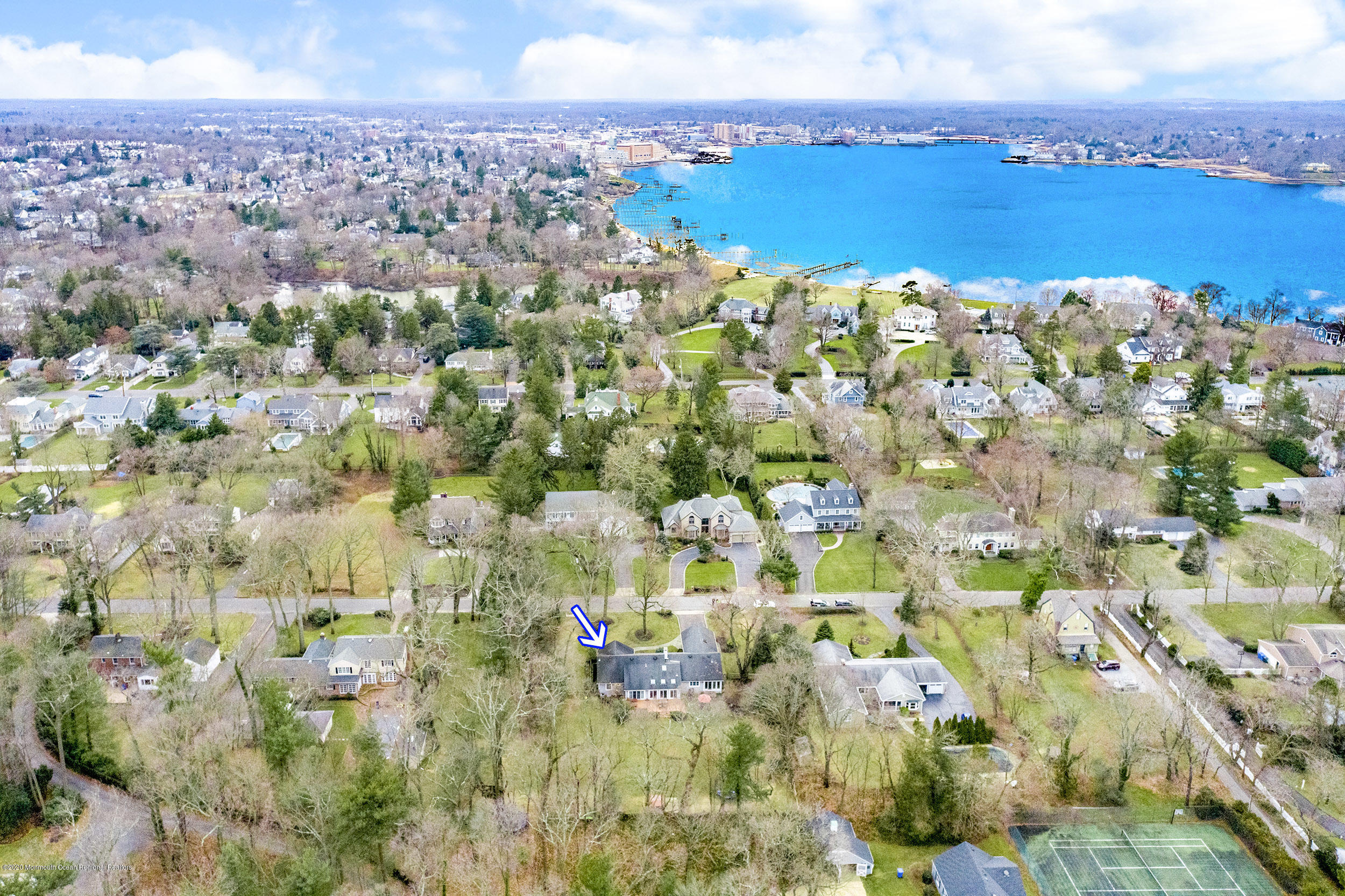 45 Hance Road Fair Haven, NJ 07704 - Photo 32 of 35 view of city and mountain