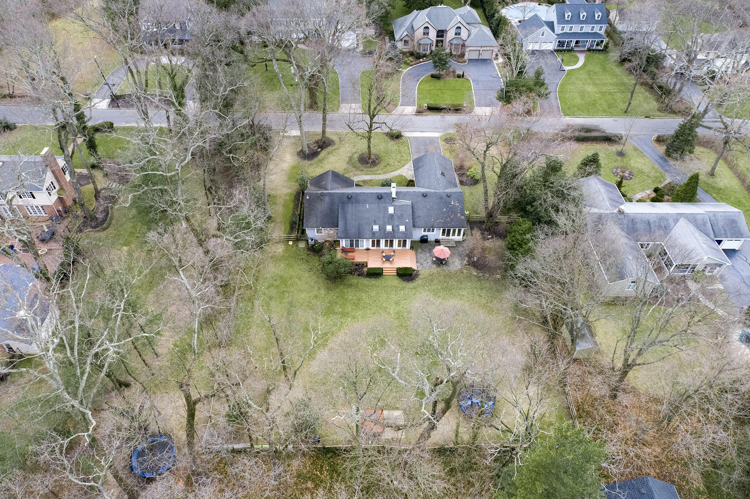 45 Hance Road Fair Haven, NJ 07704 - Photo 33 of 35 a aerial view of multiple house