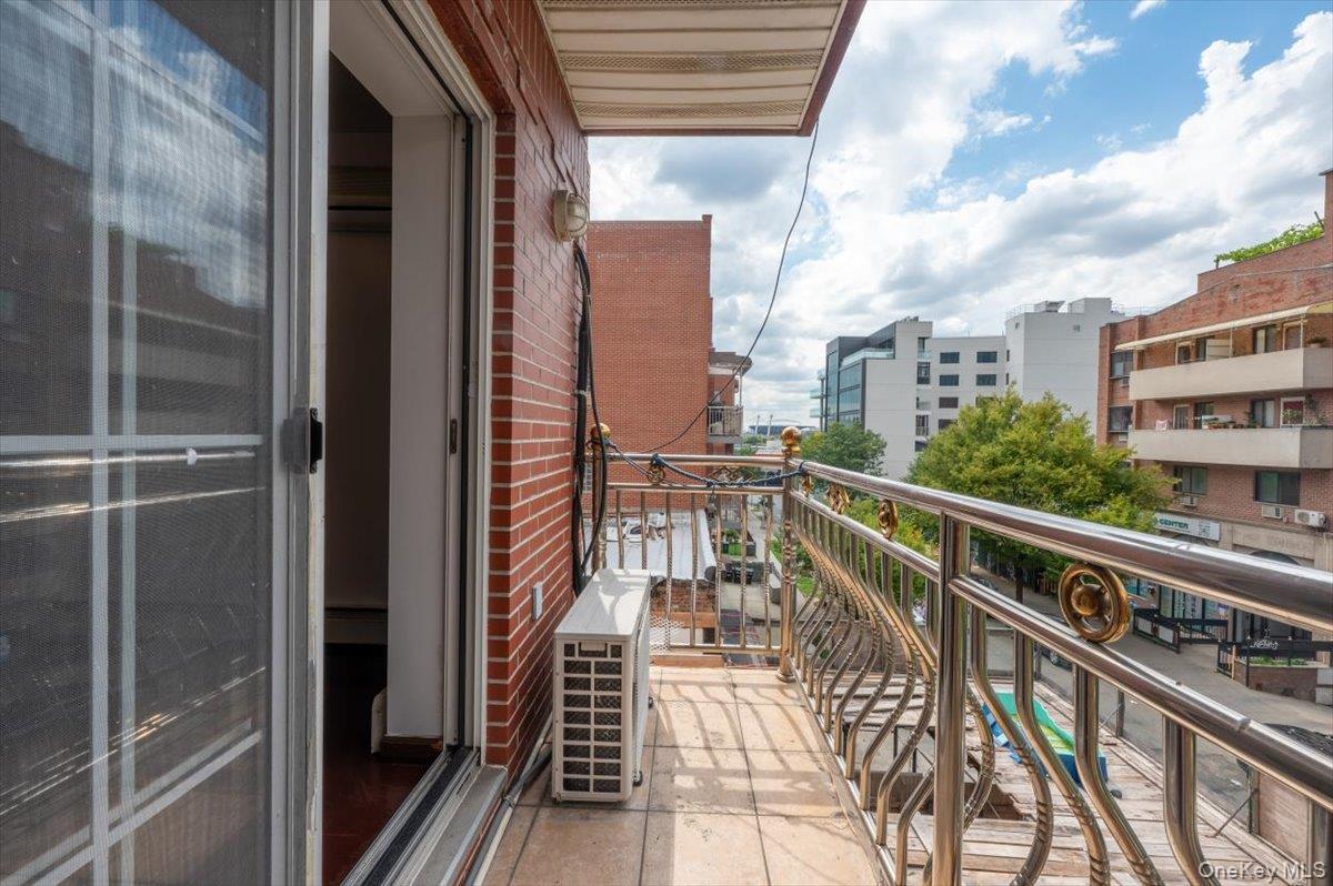 132-36 Pople Avenue, Unit 3A Queens, NY 11355 - Photo 18 of 24 View of balcony