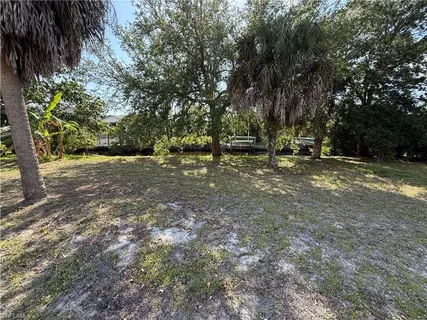 a view of outdoor space with trees