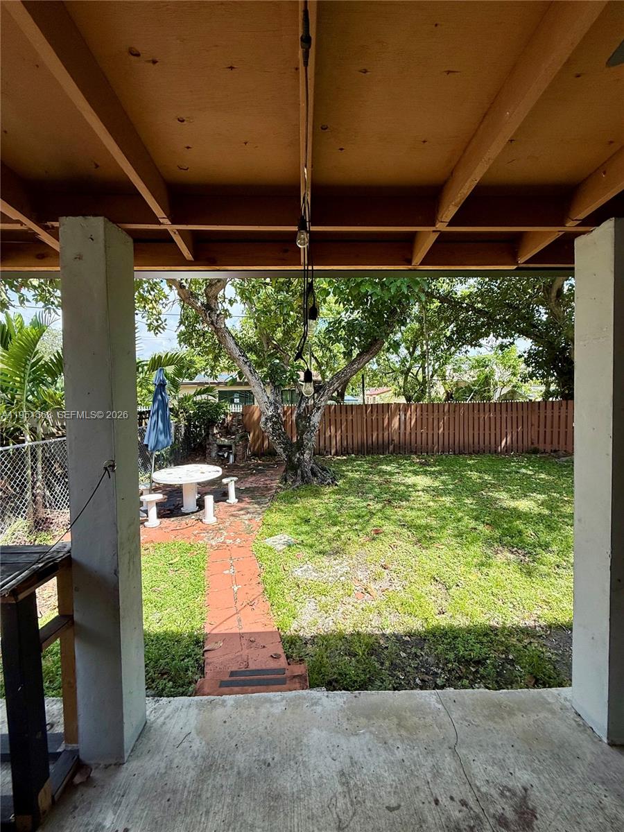 1085 Northwest 48th Street Miami, FL 33127 - Photo 11 of 14 backyard