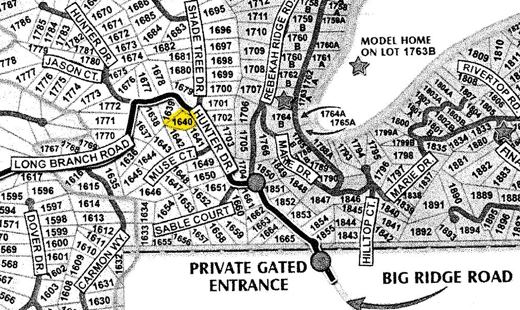 Lot 1640 Hunter Drive Ranger, GA 30734 - Photo 8 of 9 a black and white photo of a book