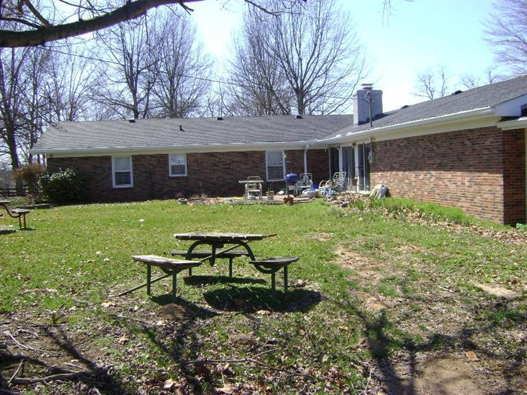 555 Tarr Road Paris, KY 40361 - Photo 7 of 36 Side View of Home W/ Spacious Patio!