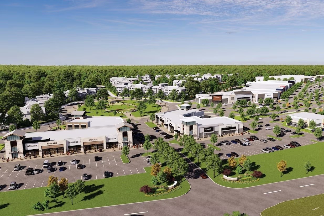 12846 Meadow Wind Way Conroe, TX 77302 - Photo 32 of 32 an aerial view of a city