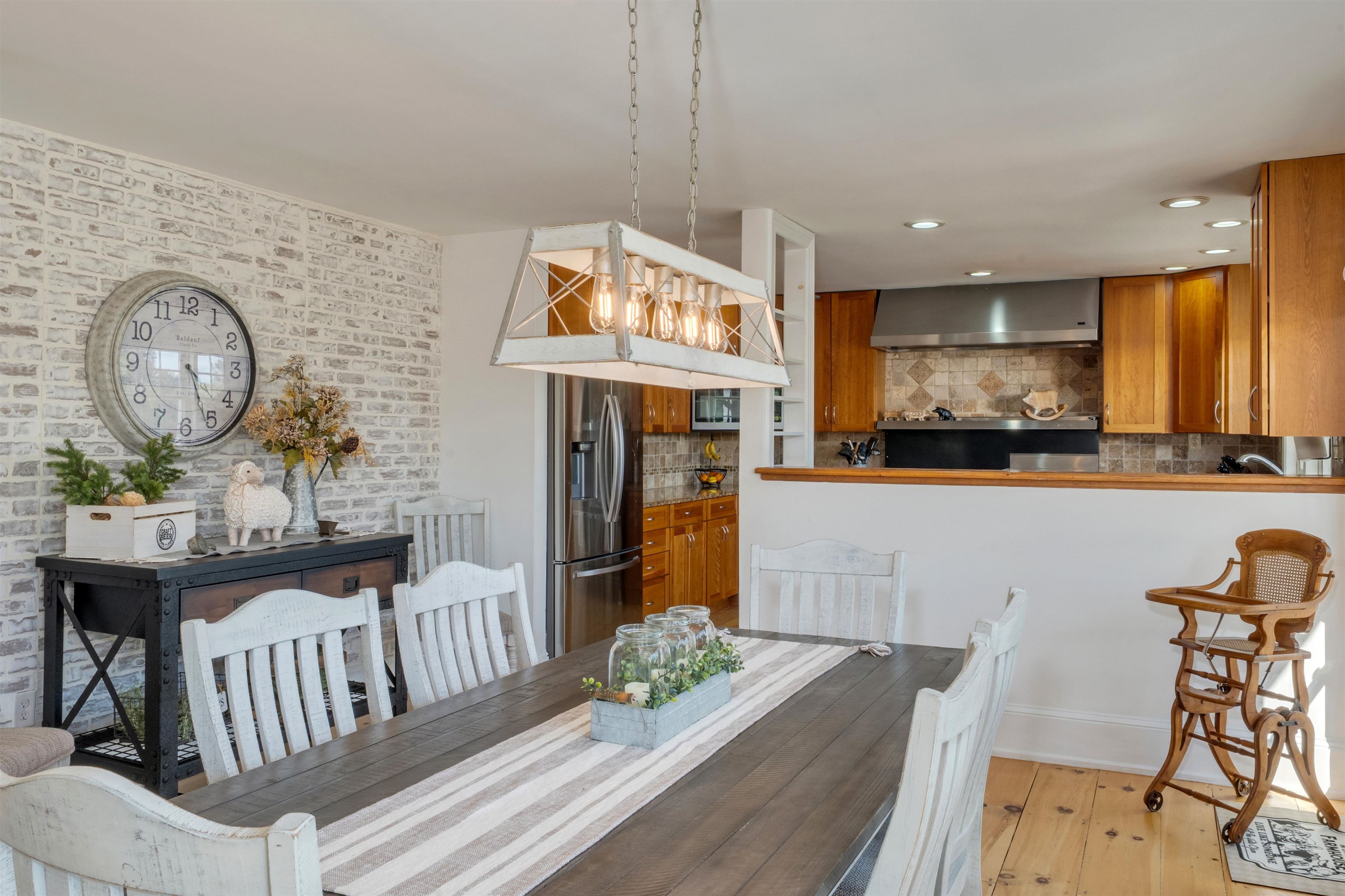 892 Weeks Landing Road Erma, NJ 08204 - Photo 16 of 50 a view of kitchen with furniture and wooden floor