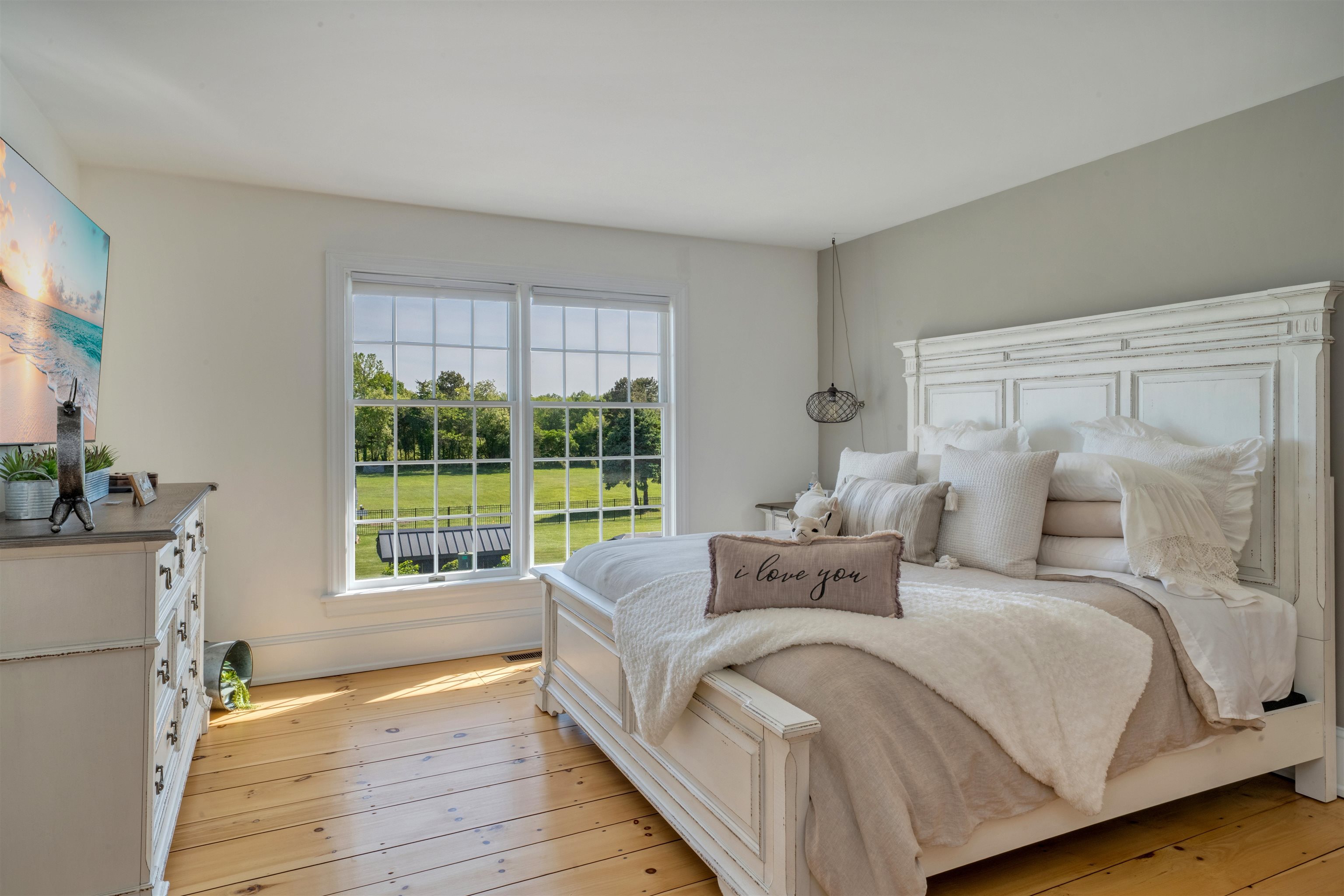 892 Weeks Landing Road Erma, NJ 08204 - Photo 29 of 50 a bedroom with a bed and a large window