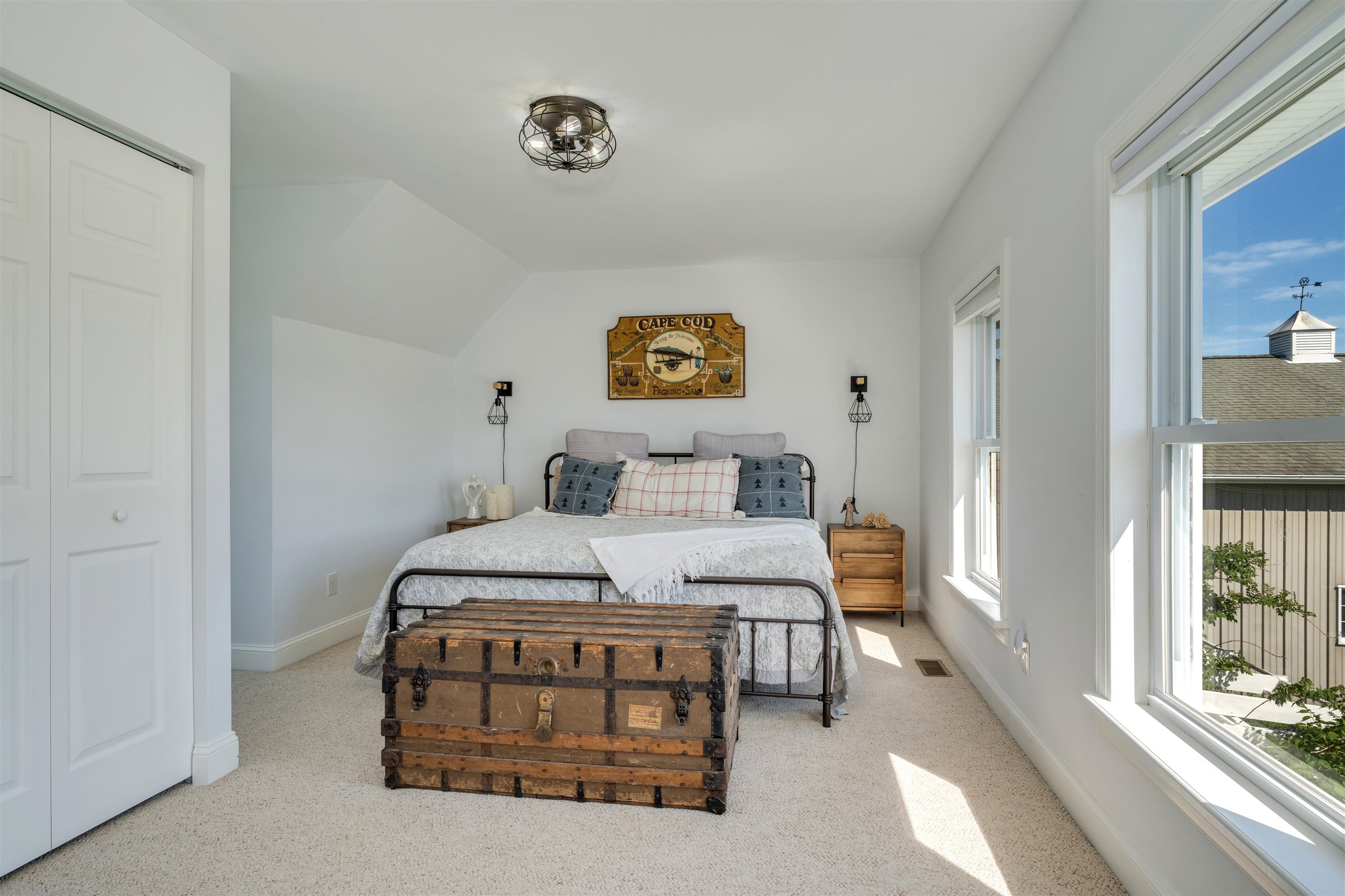 892 Weeks Landing Road Erma, NJ 08204 - Photo 34 of 50 a bedroom with a bed and a window