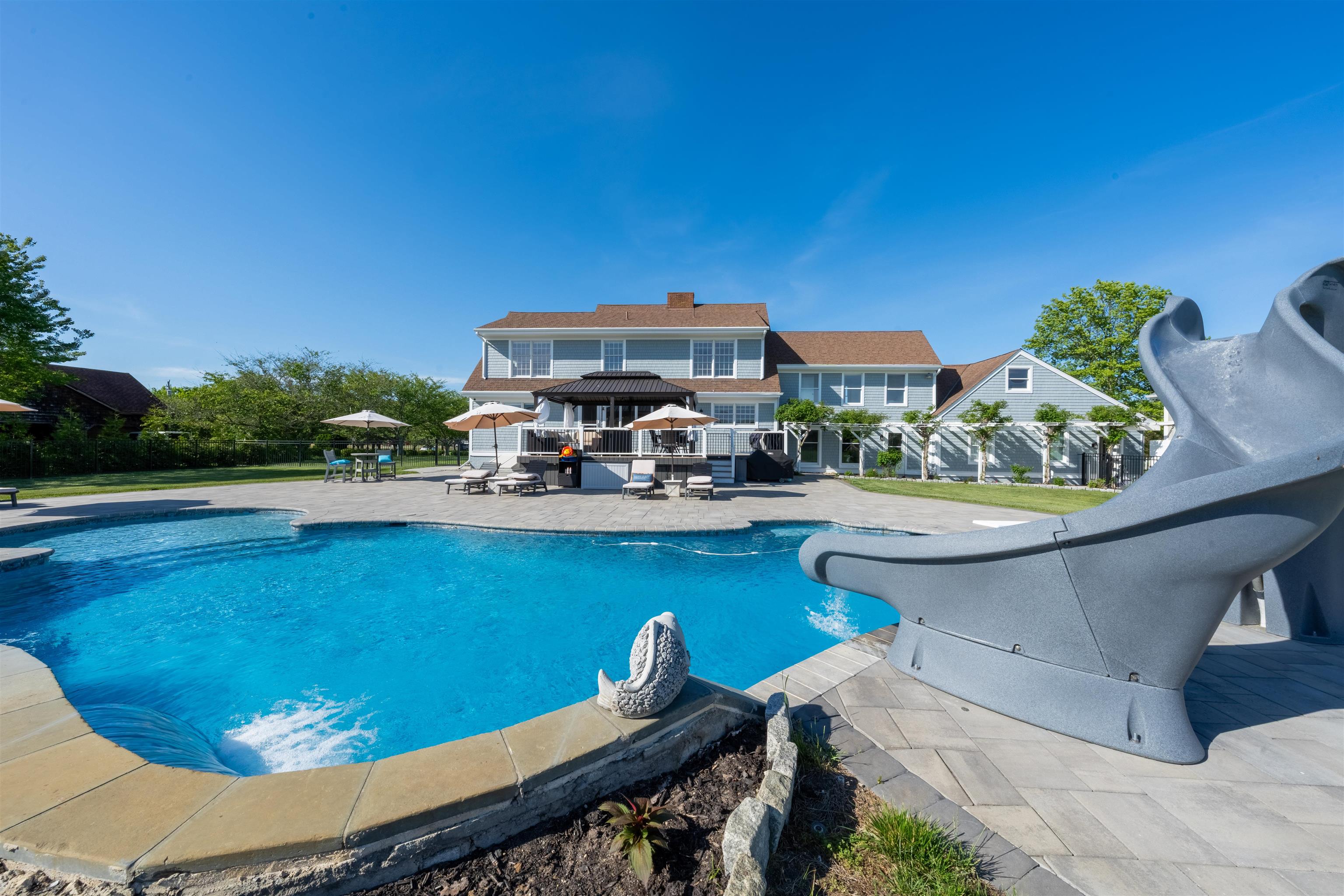 892 Weeks Landing Road Erma, NJ 08204 - Photo 48 of 50 a view of a swimming pool with an outdoor seating
