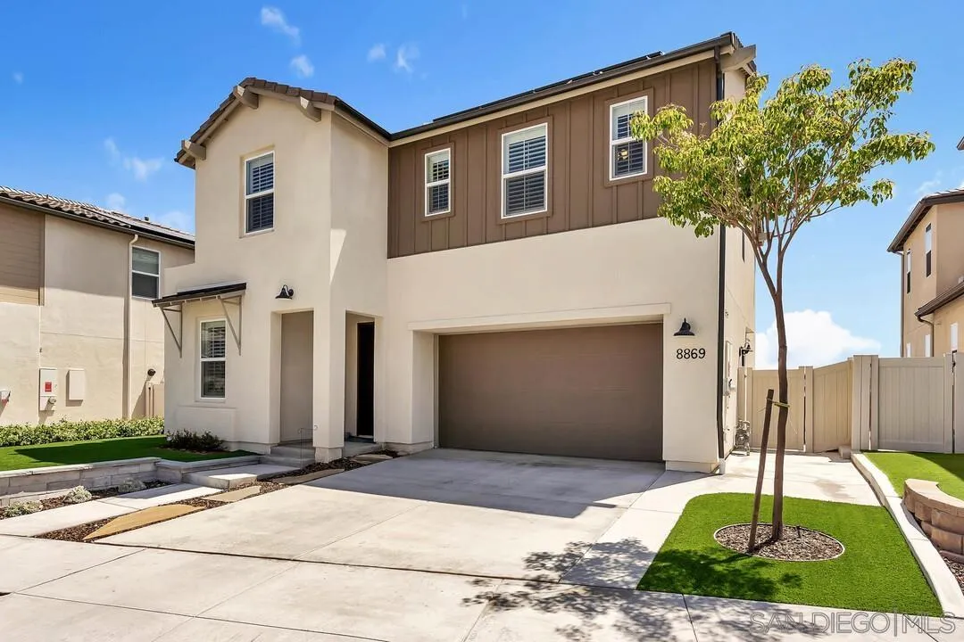 8869 Trailridge Avenue Santee, CA 92071 - Photo 37 of 48 a front view of a house with a yard