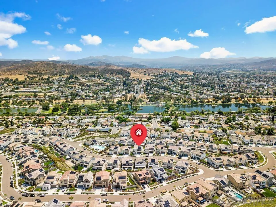 8869 Trailridge Avenue Santee, CA 92071 - Photo 44 of 48 an aerial view of city