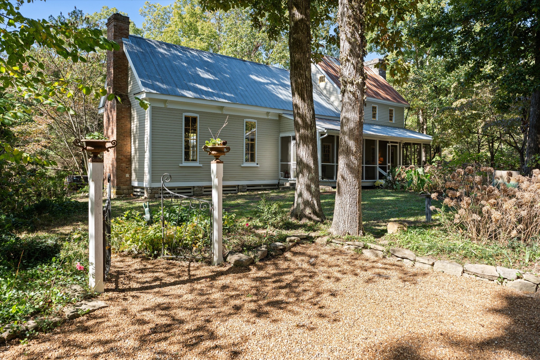 5180 Fire Tower Road Franklin, TN 37064 - Photo 11 of 98 a front view of a house with garden