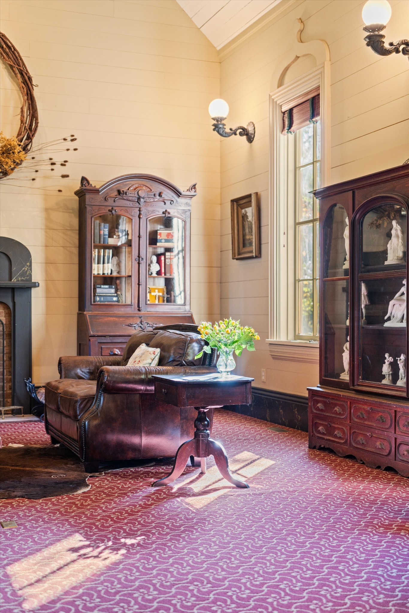 5180 Fire Tower Road Franklin, TN 37064 - Photo 19 of 82 a living room with furniture rug and a fireplace