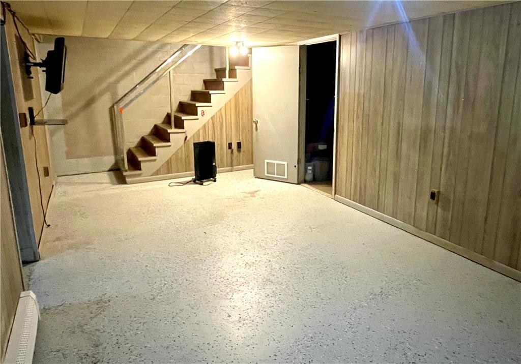 472 West Sunbury Road Butler, PA 16001 - Photo 26 of 39 a view of an empty room with stairs
