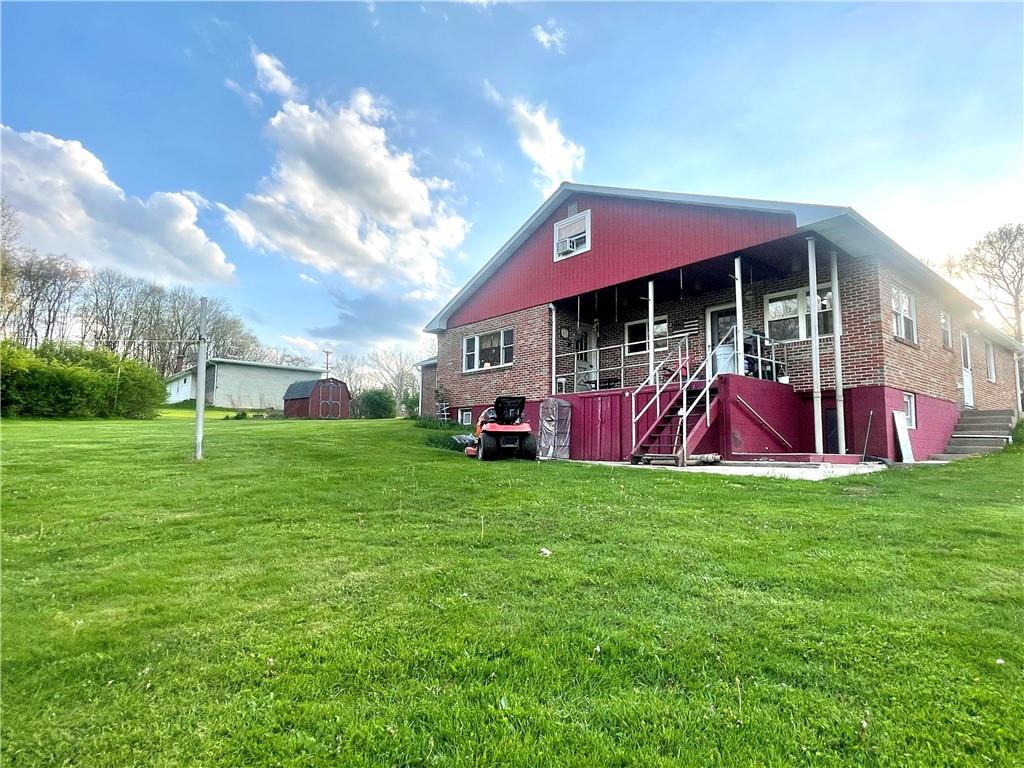 472 West Sunbury Road Butler, PA 16001 - Photo 33 of 39 a view of a house with a backyard