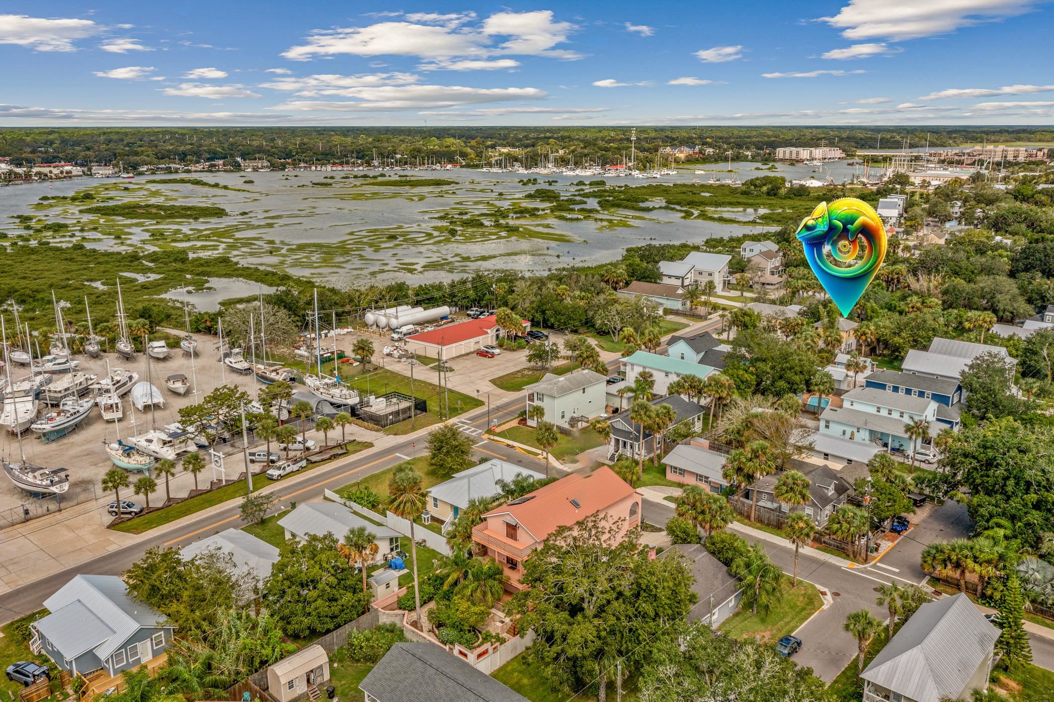 249 Riberia Street St. Augustine, FL 32084 - Photo 43 of 45 a view of an ocean and beach