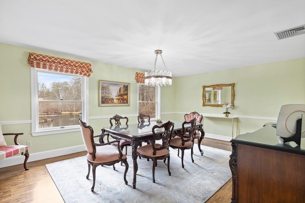 15 Forster Road Manchester, MA 01944 - Photo 17 of 42 a view of a dining room with furniture and window