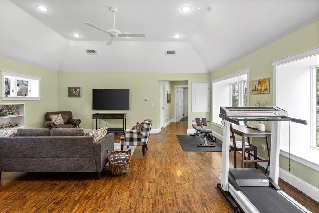 15 Forster Road Manchester, MA 01944 - Photo 24 of 42 a living room with furniture and a flat screen tv