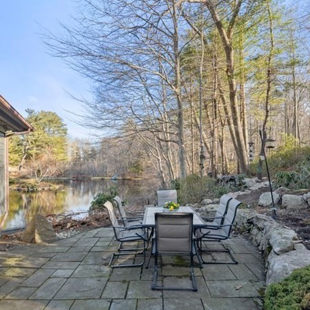 15 Forster Road Manchester, MA 01944 - Photo 37 of 42 a view of a patio with table and chairs and potted plants