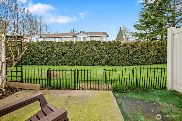 swimming pool view with a outdoor space