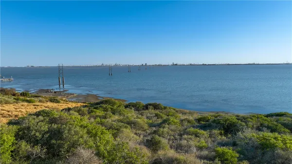 a view of an ocean beach