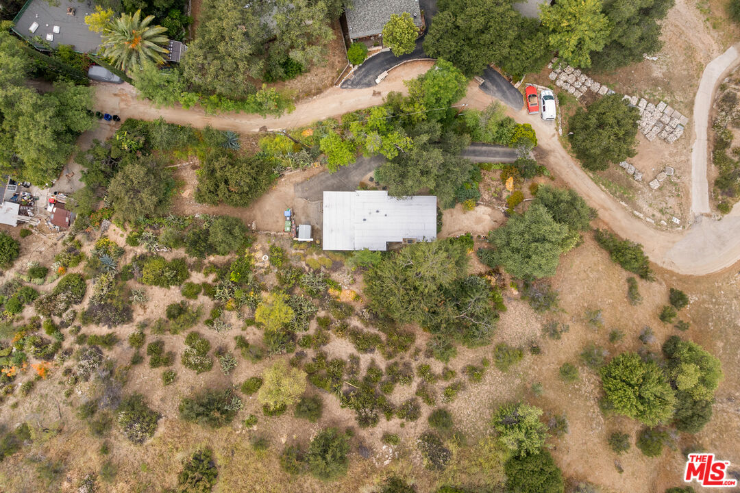9738 Commerce Avenue Tujunga, CA 91042 - Photo 15 of 17 an aerial view of a house with a yard