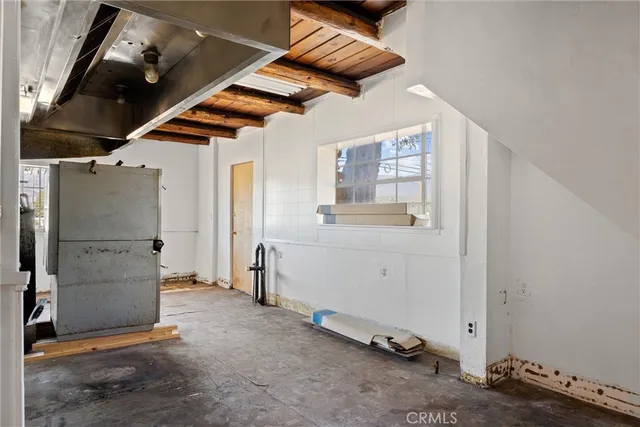 a view of a storage & utility room