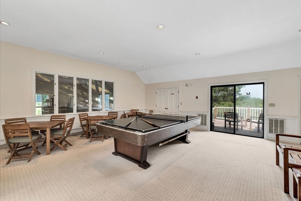 78 Highview Drive, Unit 78 Sandwich, MA 02563 - Photo 17 of 20 a living room with furniture pool table and a large window