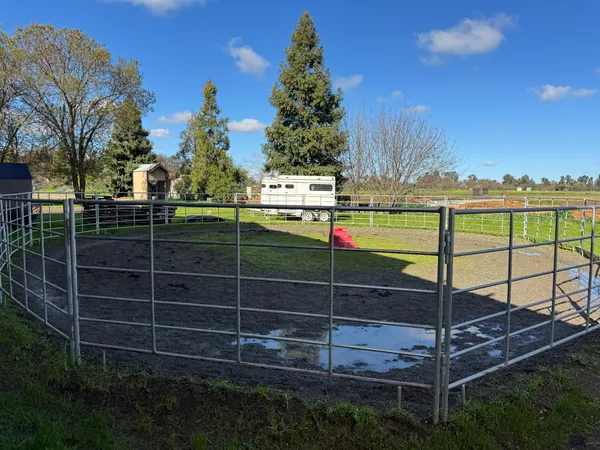 a side view of a house