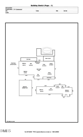 a front view of a house with a yard covered with snow in front of house