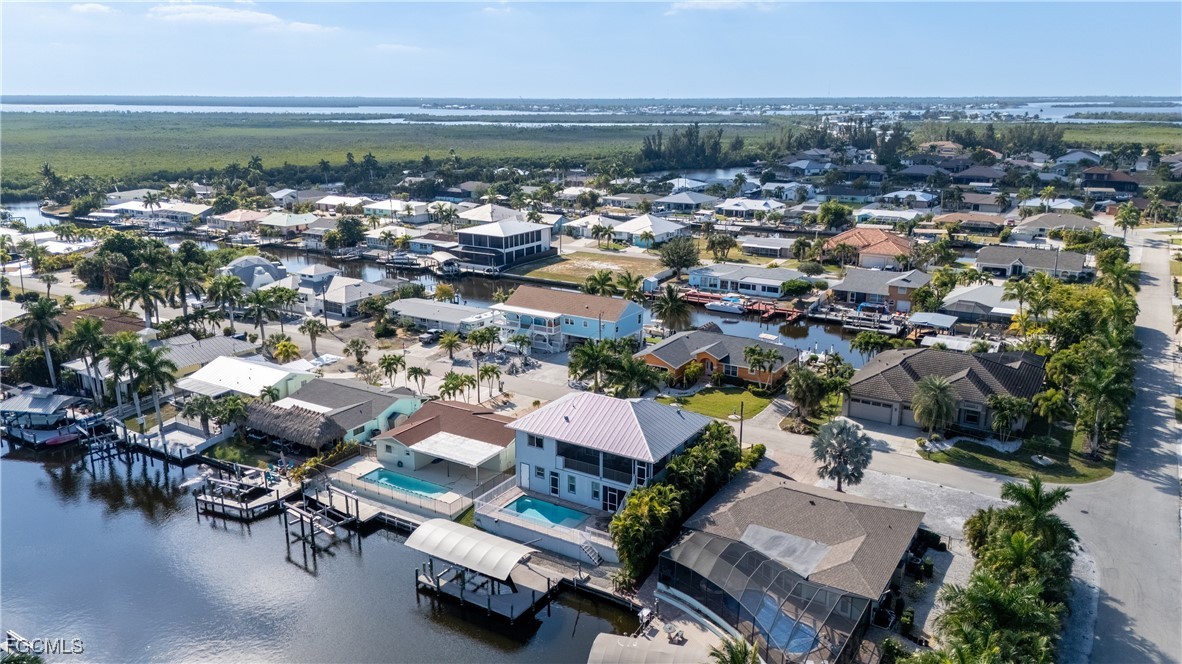 12304 Boat Shell Drive Matlacha Isles, FL 33991 - Photo 45 of 47 an aerial view of residential houses with outdoor space