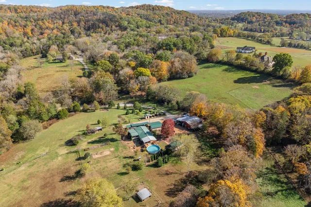 a view of a city with mountains in the background