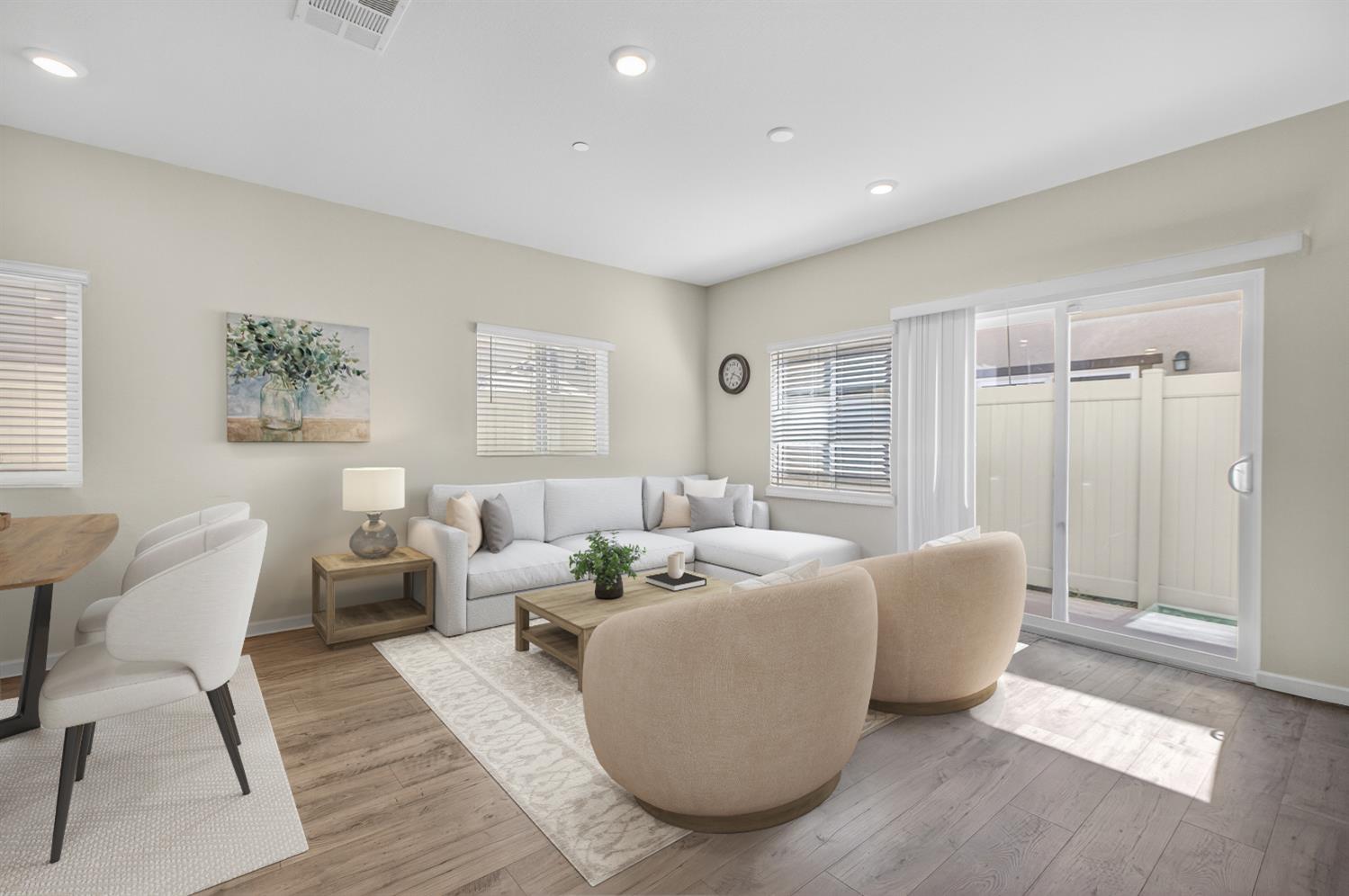 11786 Socrates Way Rancho Cordova, CA 95742 - Photo 8 of 48 a living room with furniture and a large window